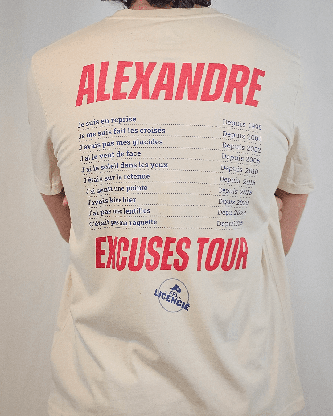 T-shirt humour homme : la collection des sportifs moyens - Shop FFL