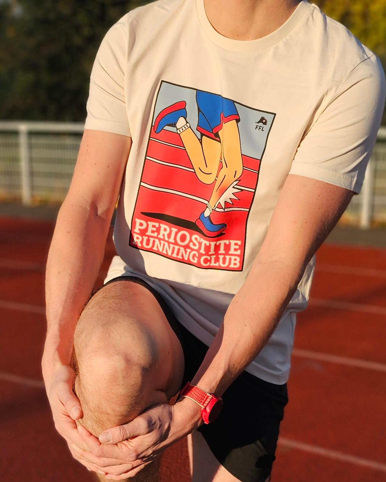 T-shirt Tendinite/Périostite/Essuie-glace Running Club