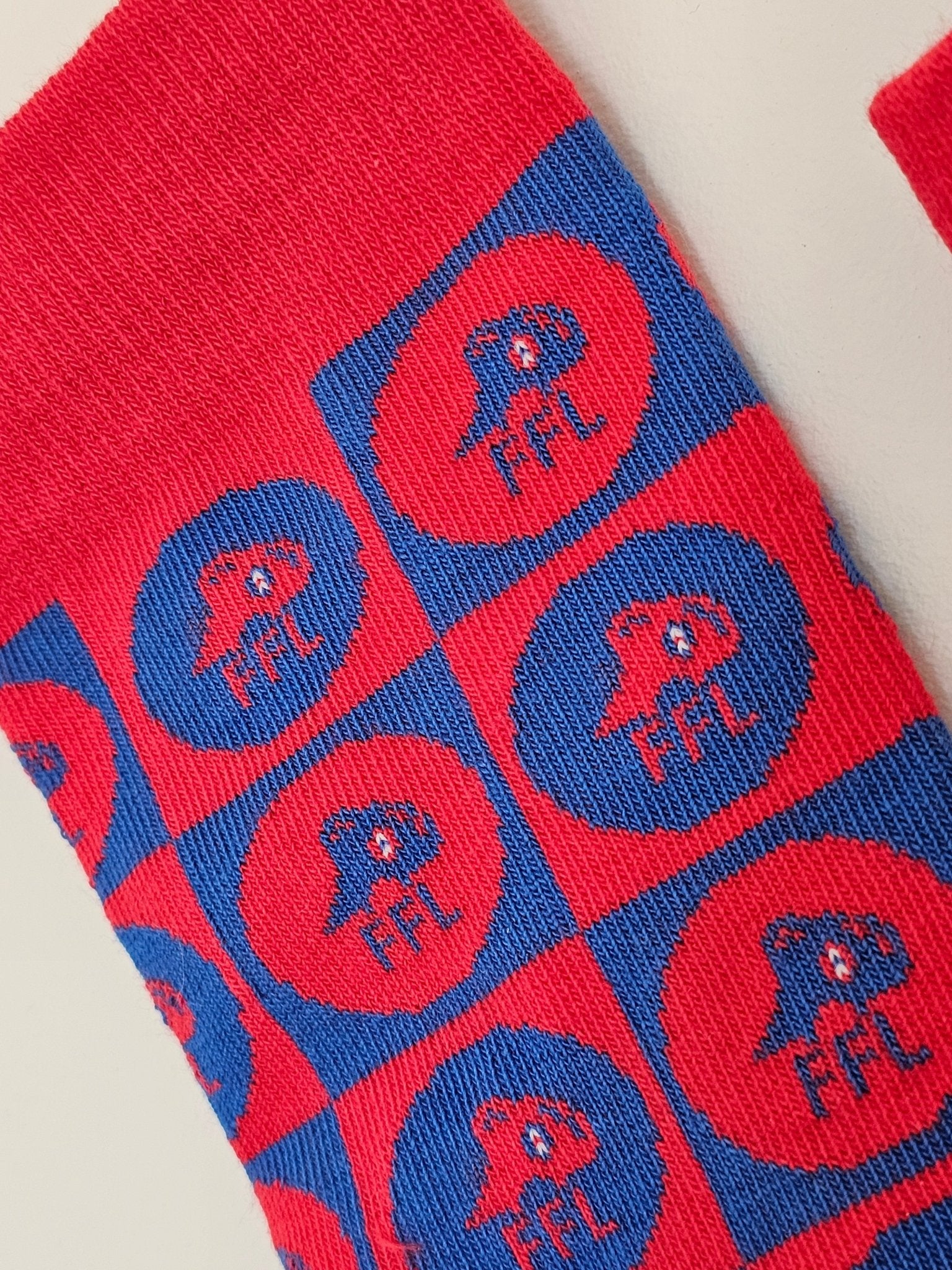 Chaussettes FFL à carreaux - Shop FFL