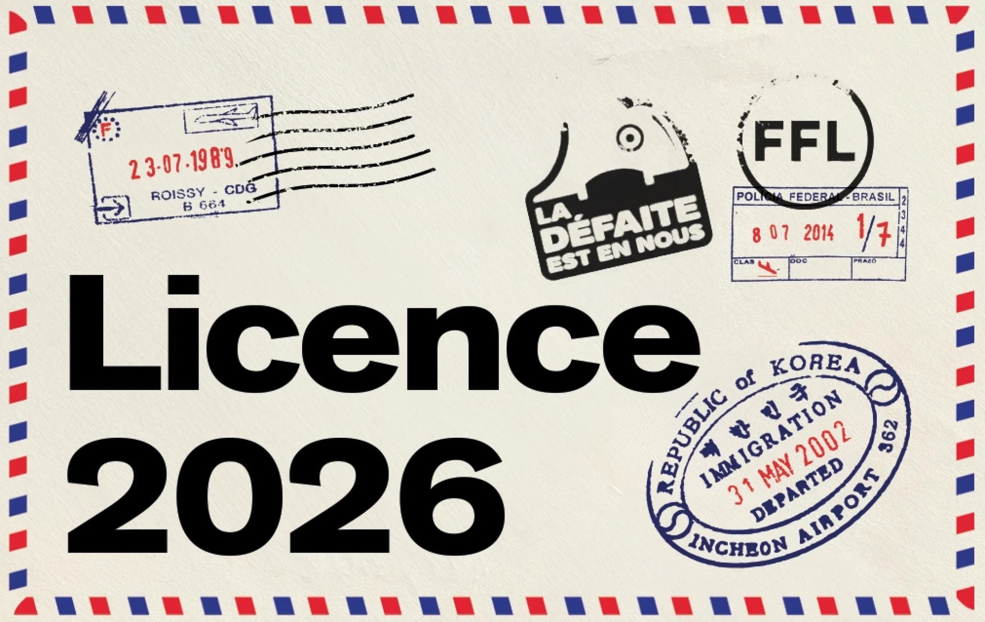 Licence Fédération Française de la Lose 2026 - Shop FFL