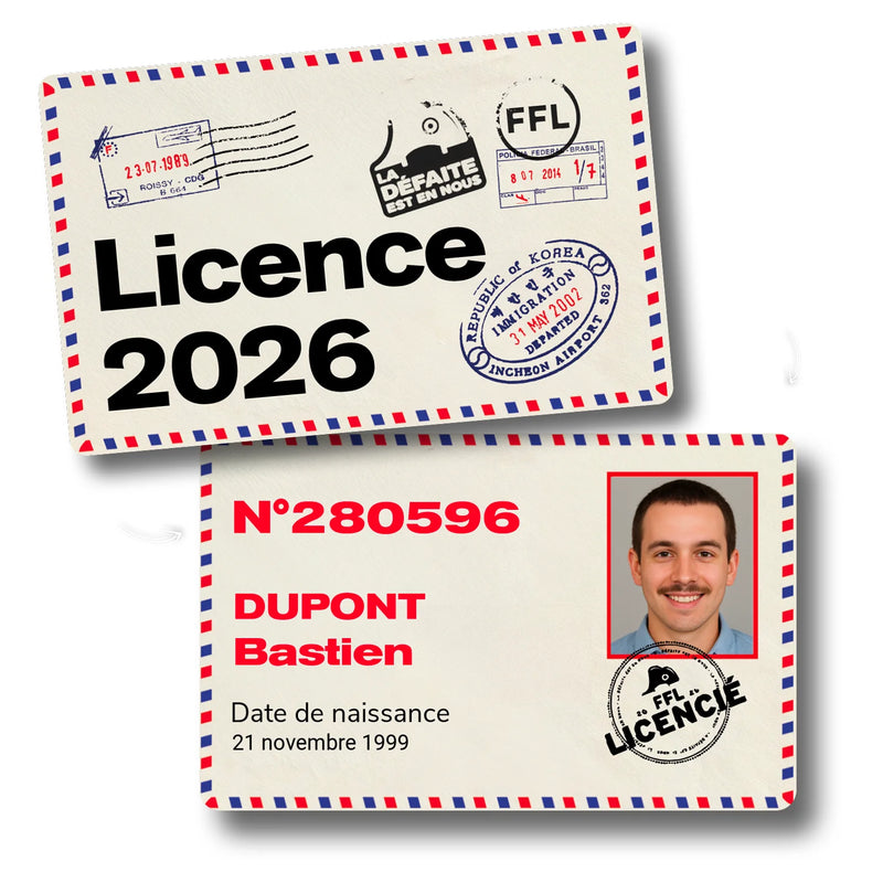 Licence Fédération Française de la Lose 2026 - Shop FFL