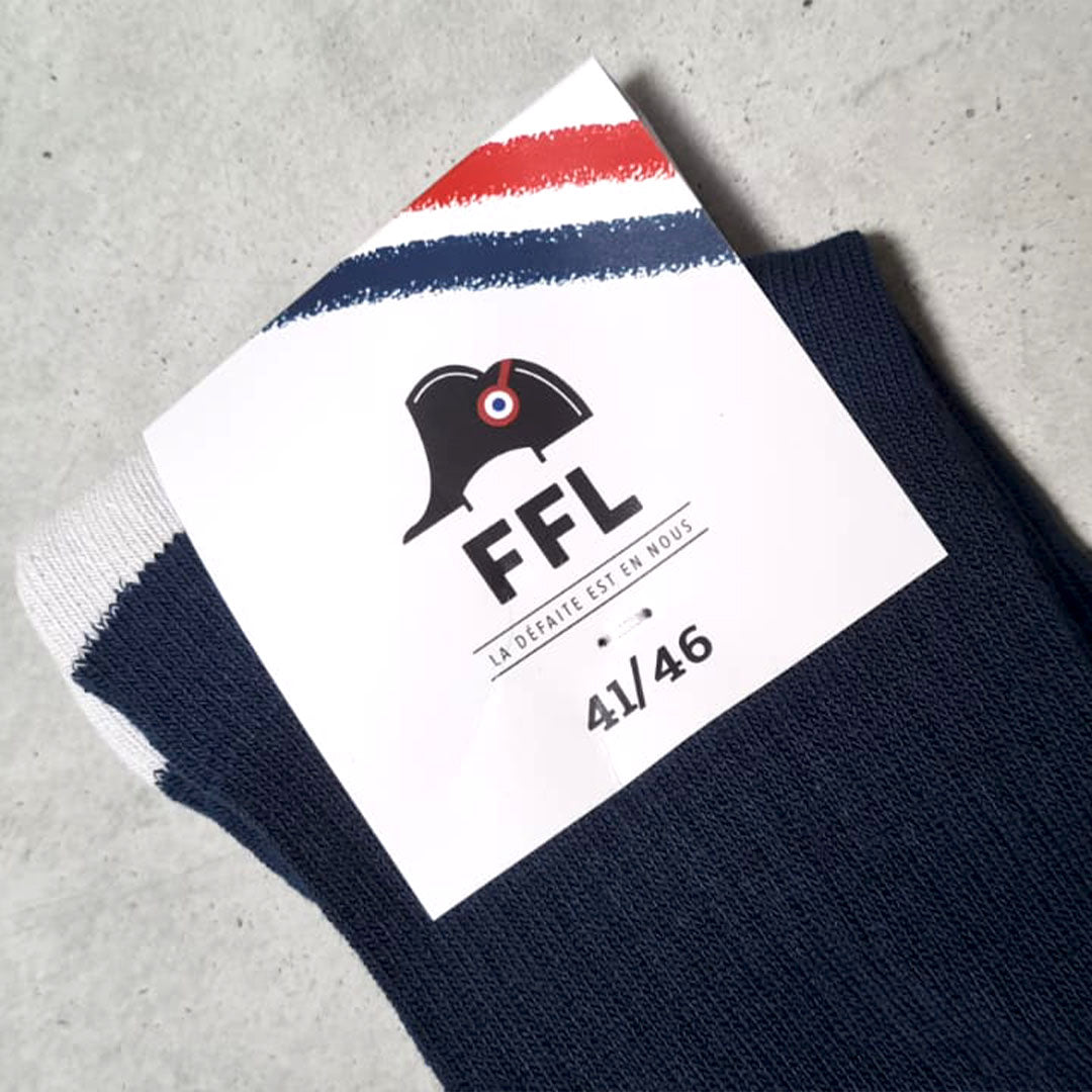 Chaussettes FFL pied gauche