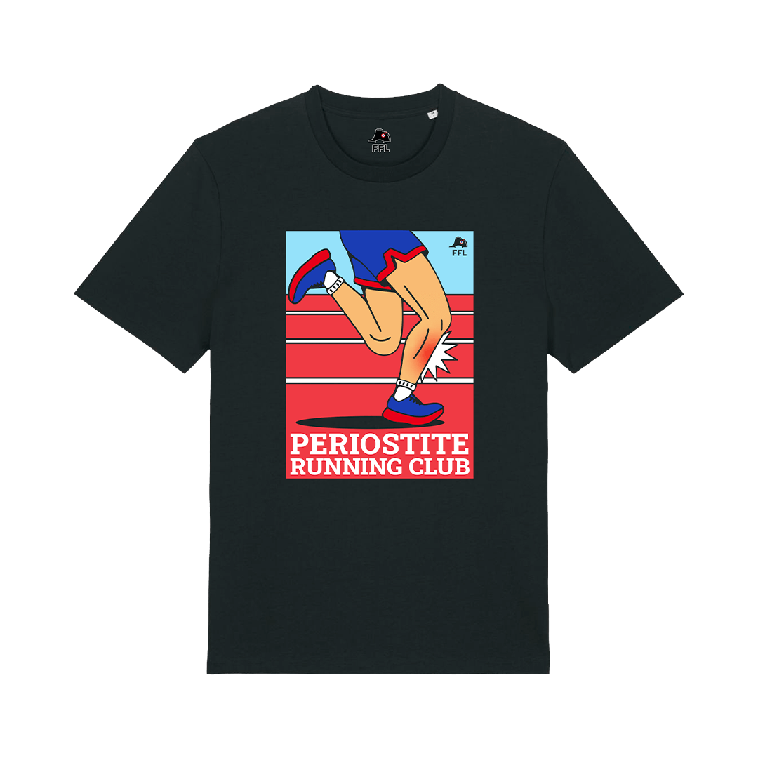 t-shirt periostite running club