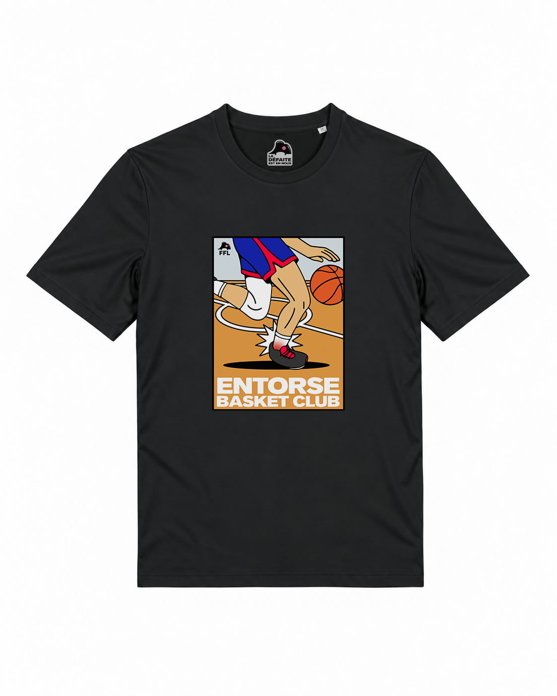 T-shirt Entorse Basket Club
