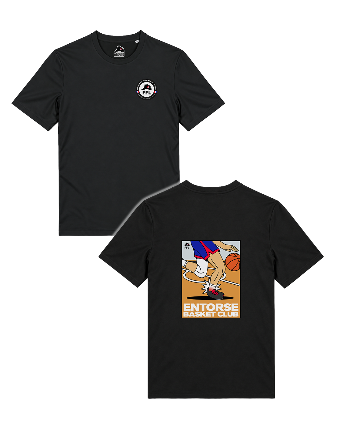 T-shirt Entorse Basket Club
