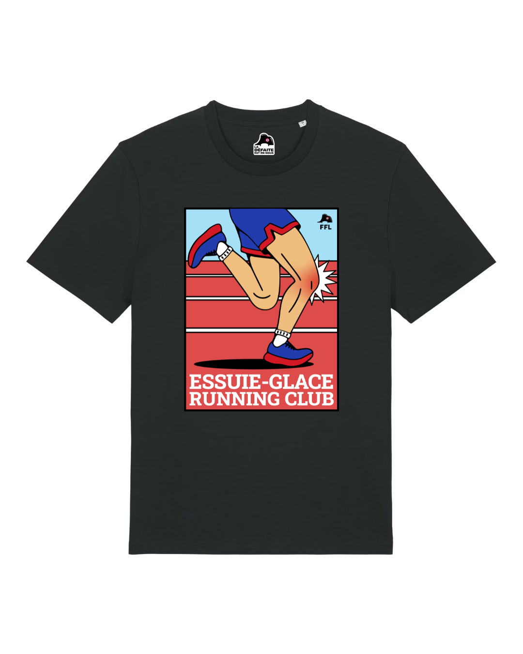 T-shirt Tendinite/Périostite/Essuie-glace Running Club