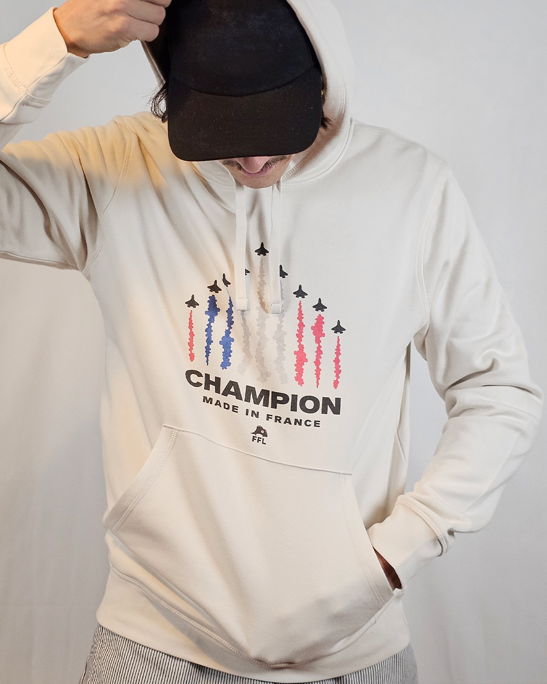 Hoodie Champion Made in France