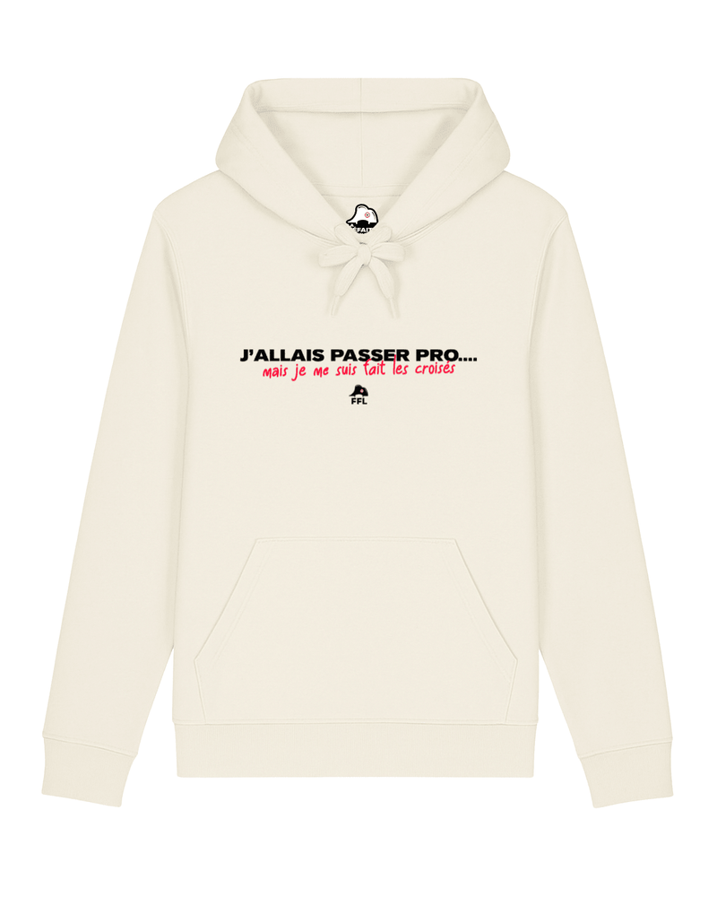 Hoodie FFL - "J'allais passer pro, mais je me suis fait les croisés" - Shop FFL