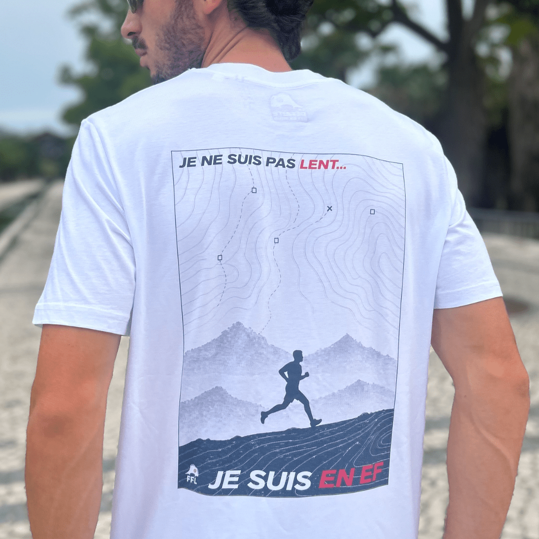 T-shirt Je ne suis pas lent... je suis en EF - Shop FFL