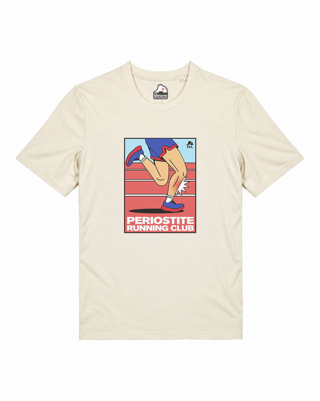 T-shirt Tendinite/Périostite/Essuie-glace Running Club
