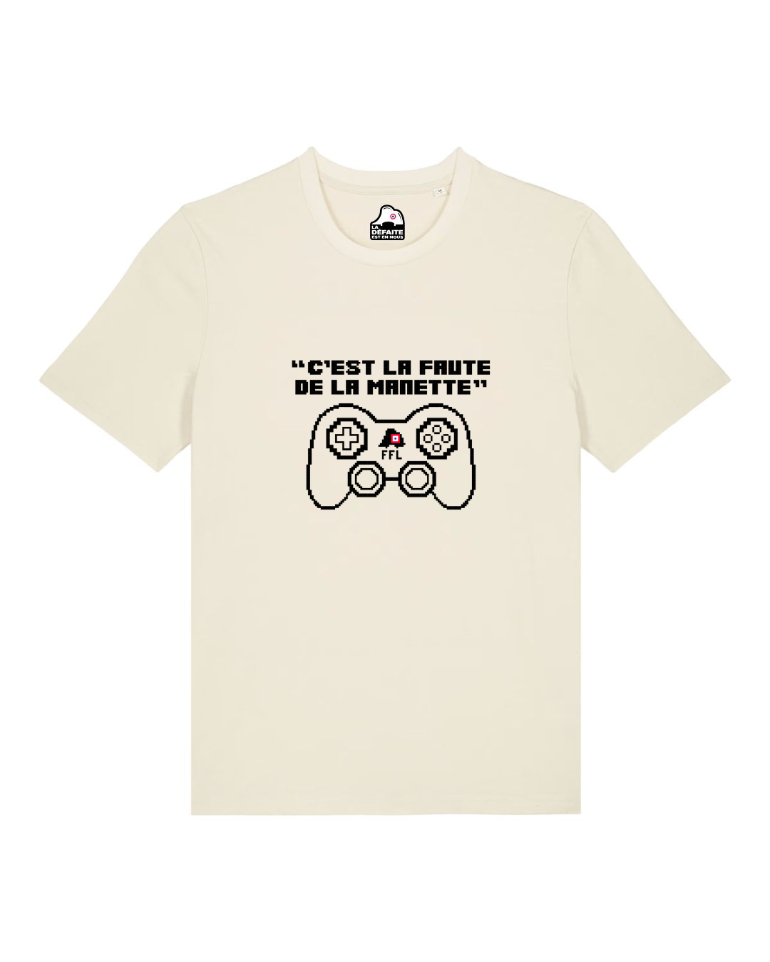 T-shirt "C'est la faute de la manette"
