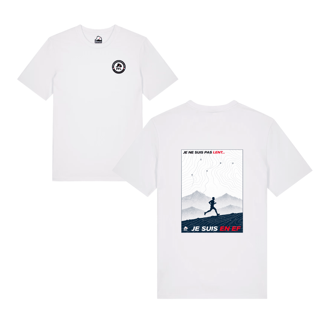 T-shirt Je ne suis pas lent... je suis en EF - Shop FFL
