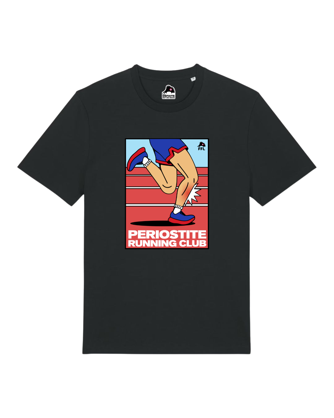 T-shirt Tendinite/Périostite/Essuie-glace Running Club