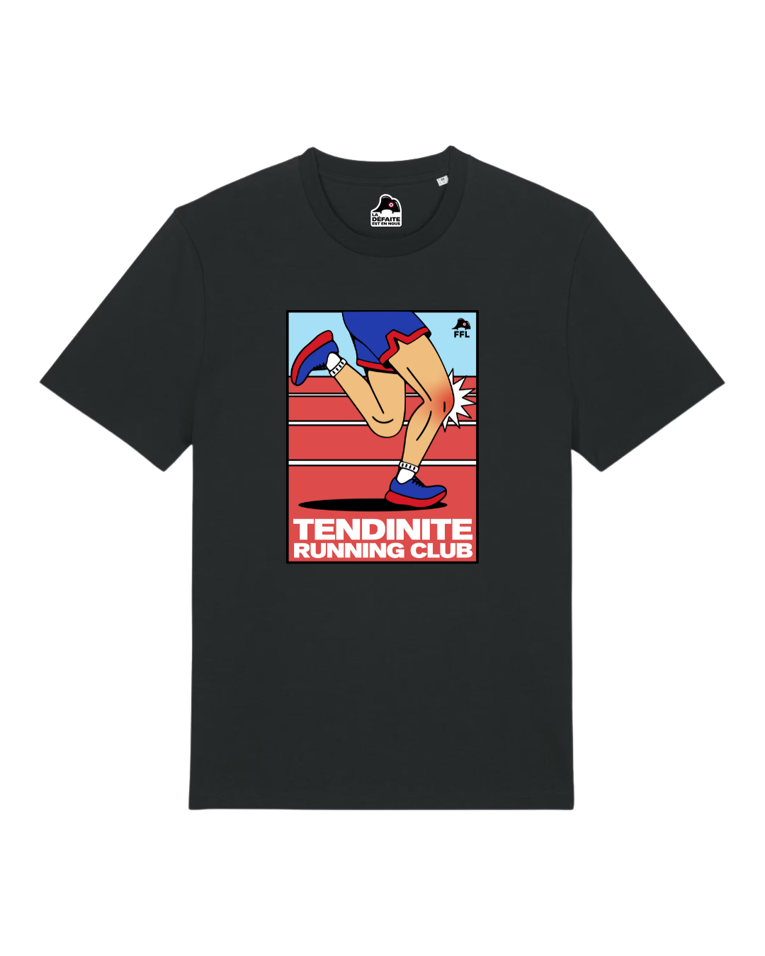 T-shirt Tendinite/Périostite/Essuie-glace Running Club