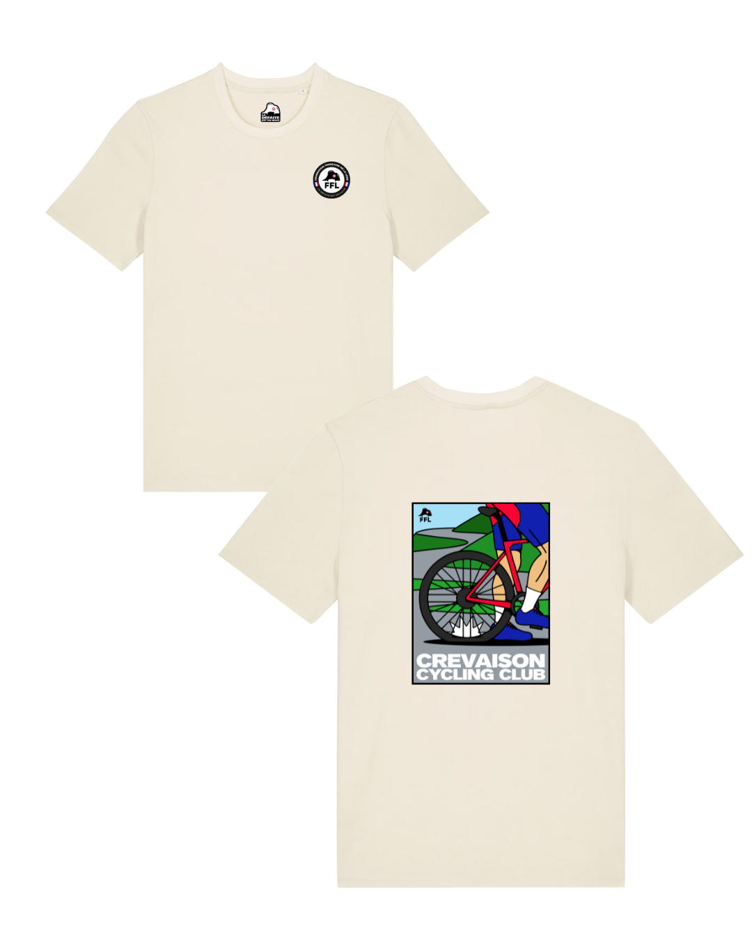 T-shirt Crevaison Cycling Club