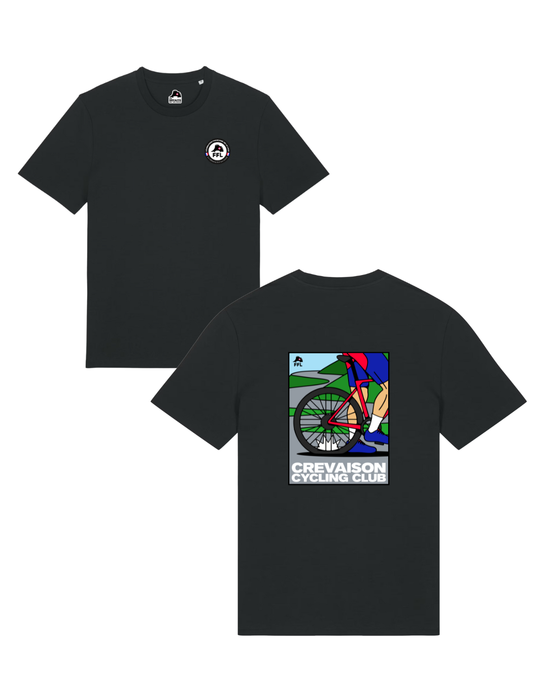 T-shirt Crevaison Cycling Club