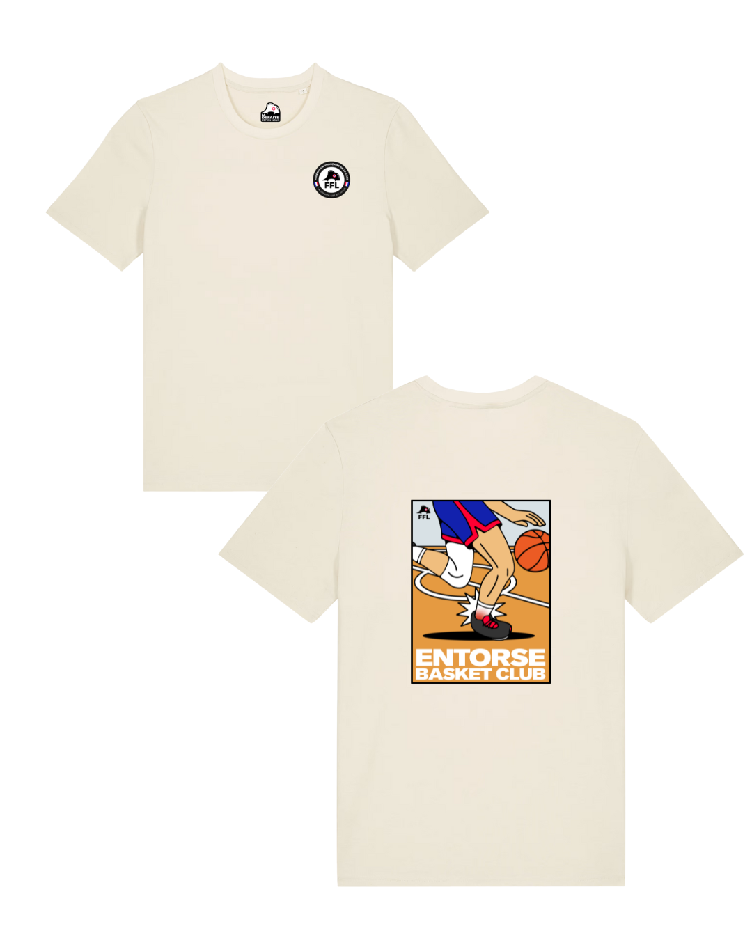 T-shirt Entorse Basket Club