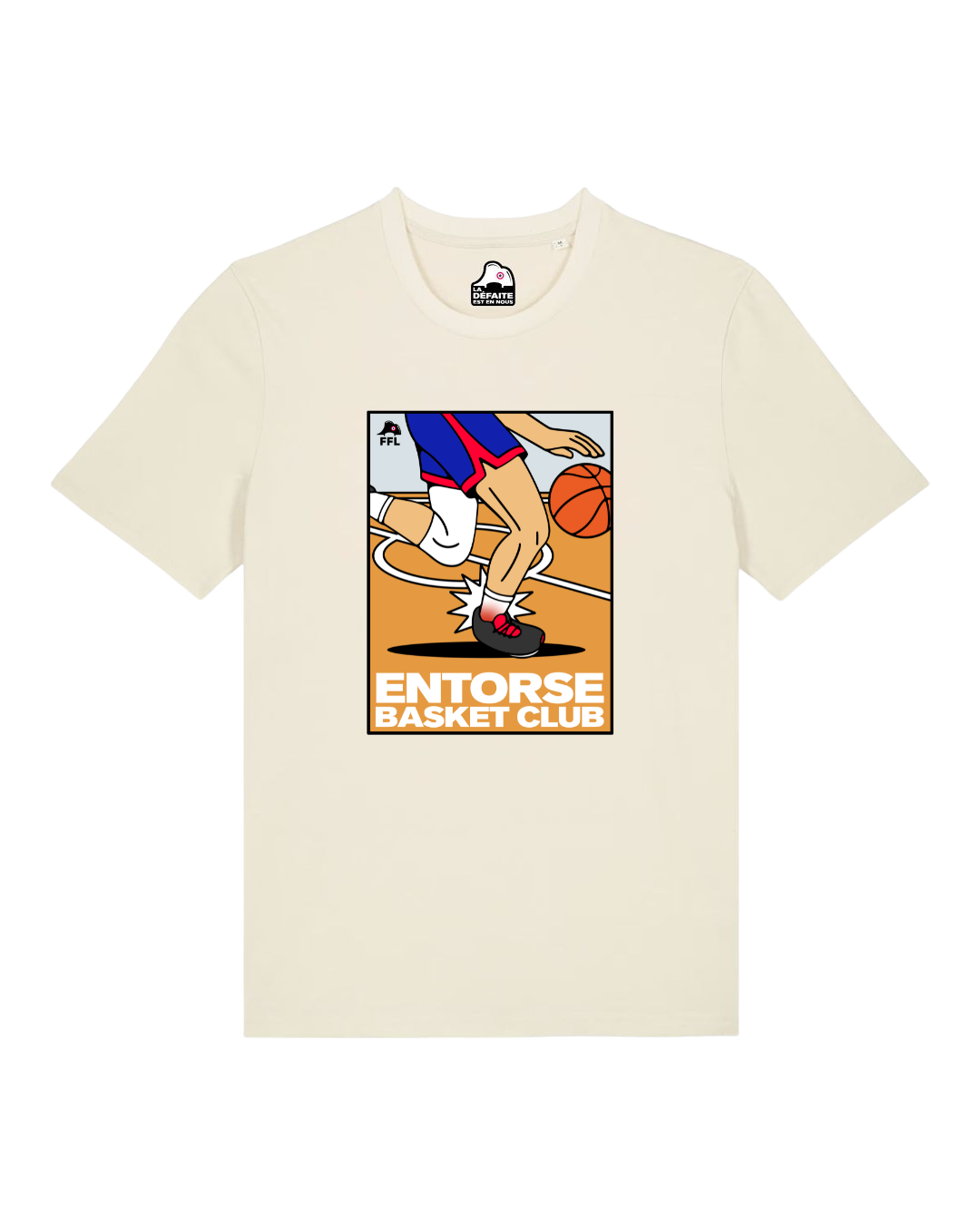 T-shirt Entorse Basket Club
