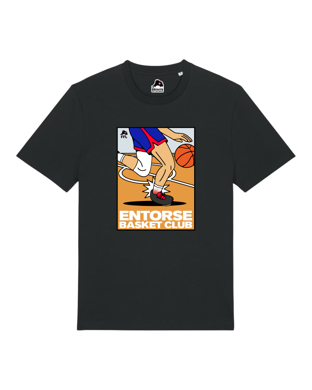 T-shirt Entorse Basket Club