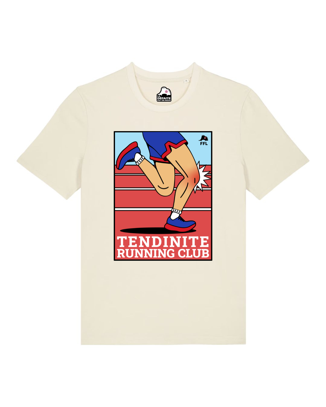 T-shirt Tendinite/Périostite/Essuie-glace Running Club