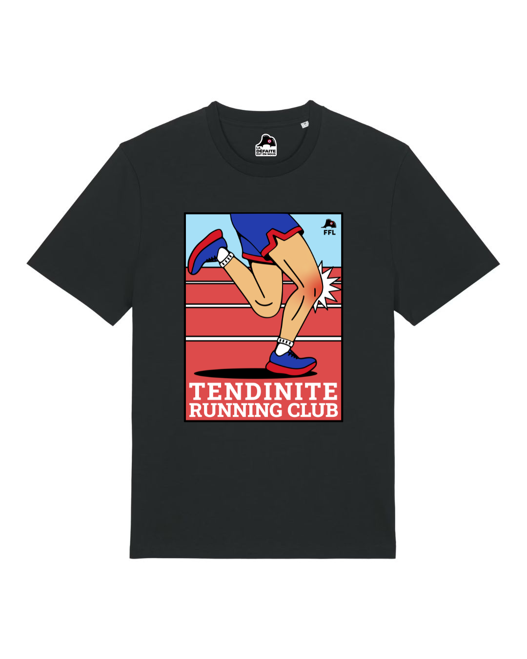 T-shirt Tendinite/Périostite/Essuie-glace Running Club
