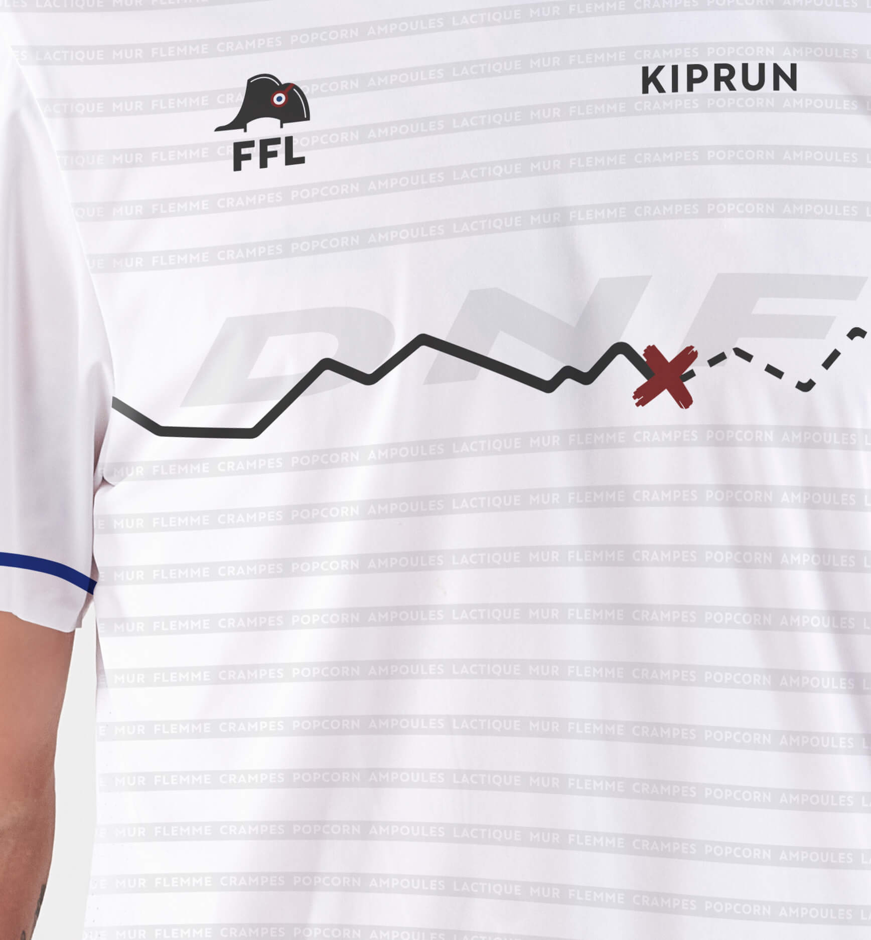 Maillot "DNF" FFL x Kiprun