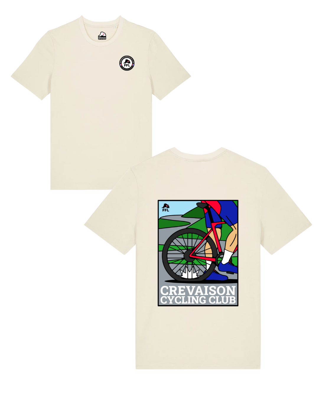 T-shirt Crevaison Cycling Club